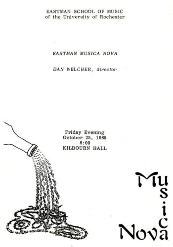 1985 October 25 Musica Nova page 1 1985 October 25 Musica Nova page 1