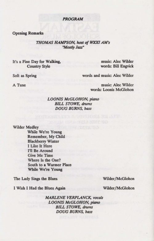1991 February 13 “I’ll Be Around” Alec Wilder_Page_2