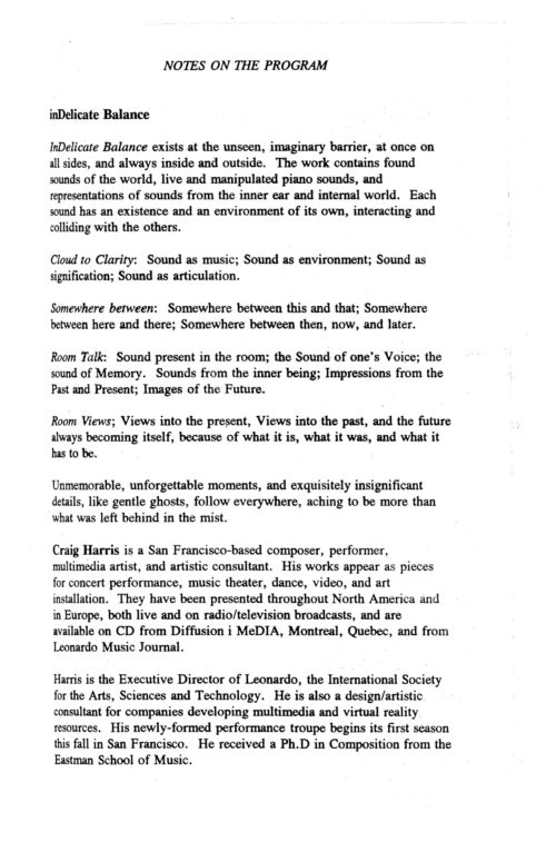 1991 November 1 Computer Music Concert_Page_09 1991 November 1 Computer Music Concert_Page_09