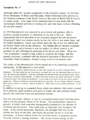 1998 March 2 page 3 Concert program of March 2nd, 1998.