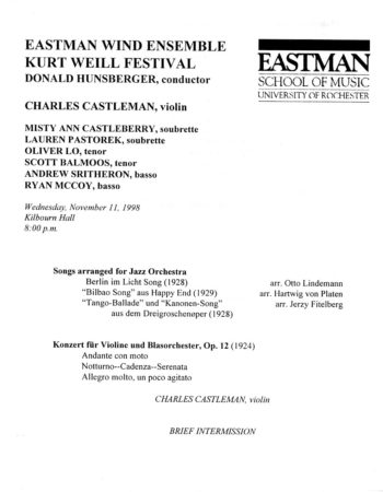 1998 November 11 EWE page 1 1998 November 11 EWE page 1