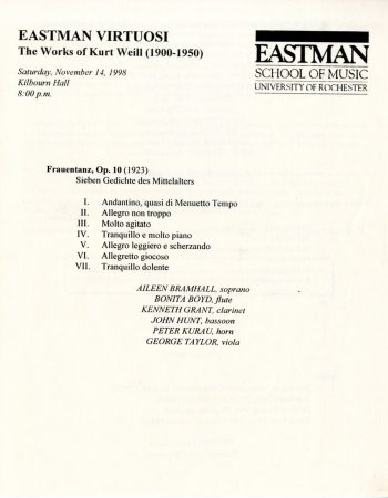 1998 November 14 E Virtuosi page 1