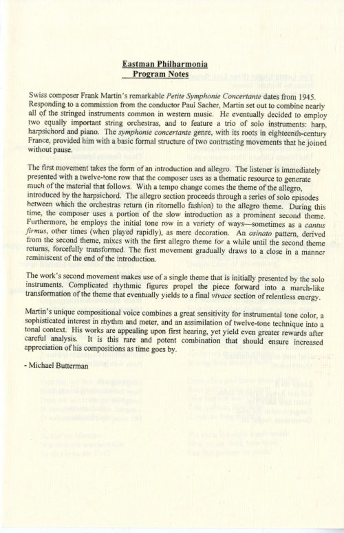 2002 January 30 Eastman Philharmonia page 3