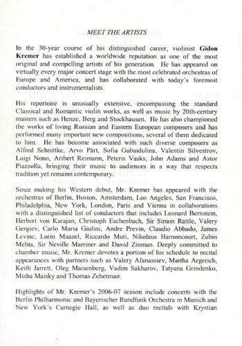 2007 April 22 Kremerata Baltica page 4 2007 April 22 Kremerata Baltica page 4