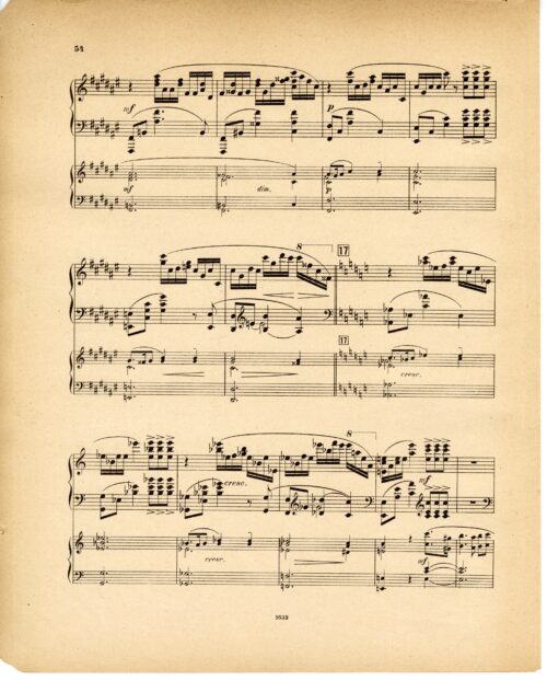 3 Scriabin Concerto, page 54