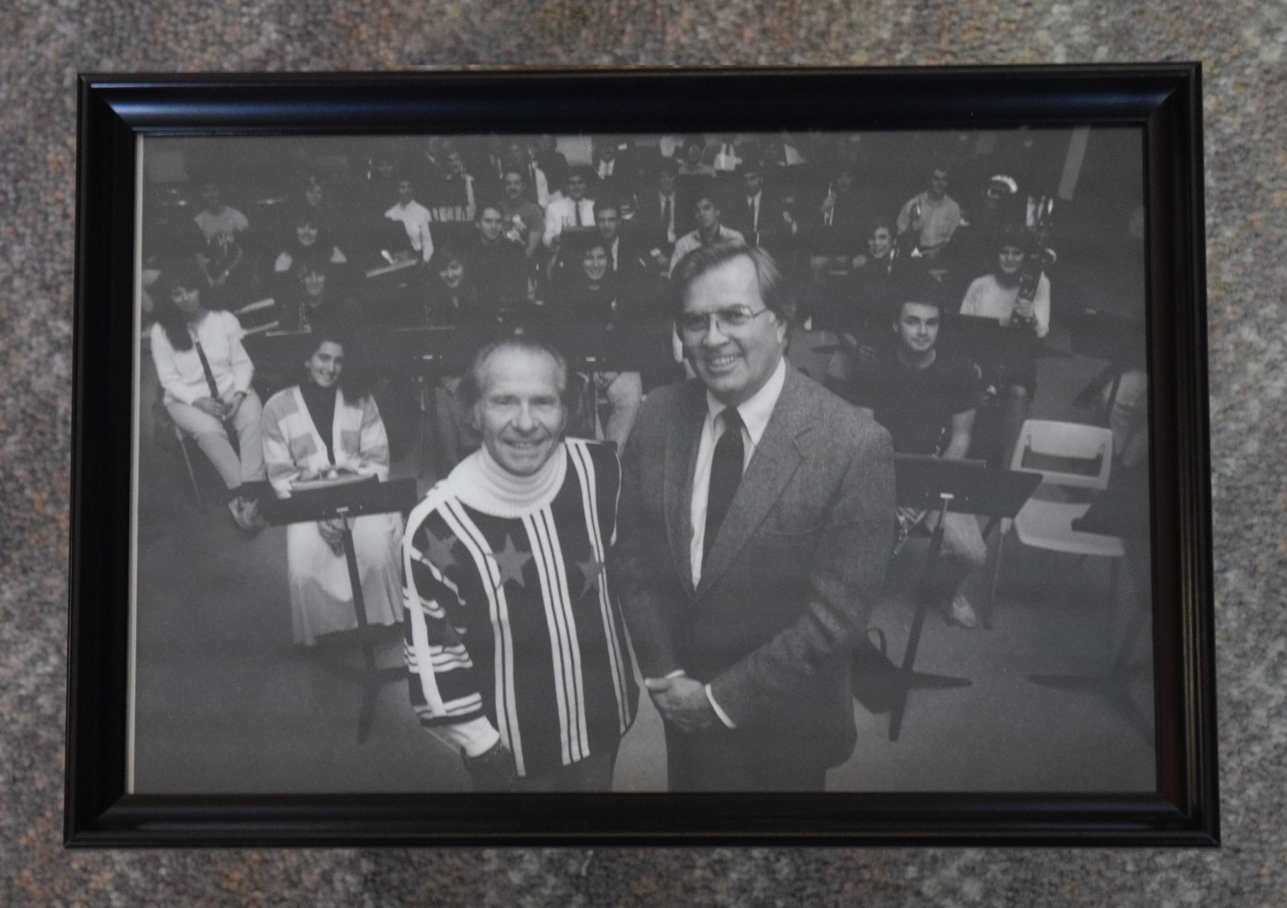 Fennell with Donald Hunsberger (1988) Fennell with Donald Hunsberger