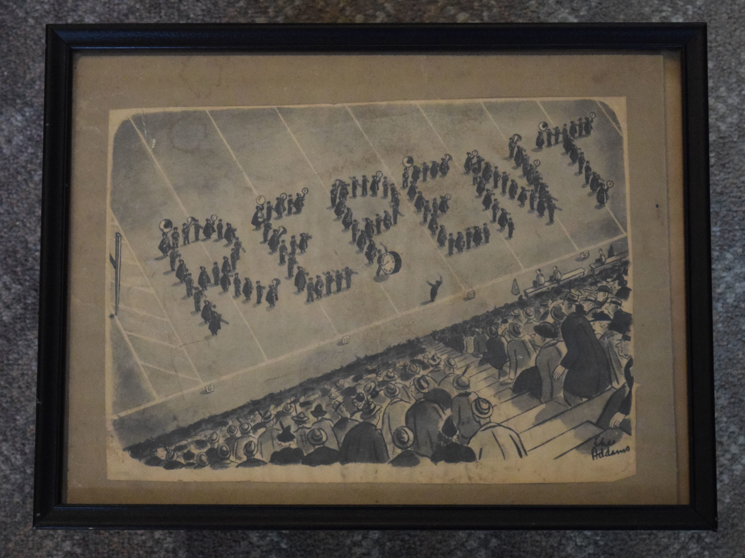 New Yorker cartoon (1935, framed 1988) New Yorker cartoon