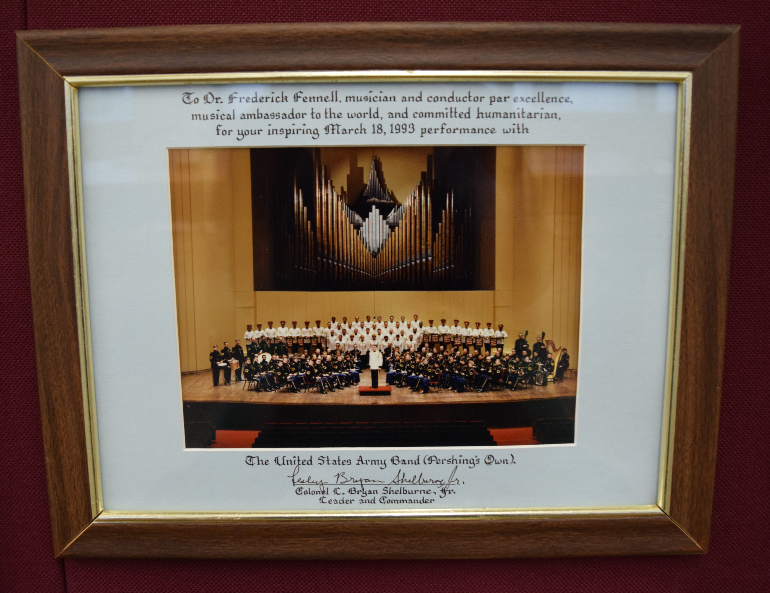 Fennell with US Army Band (1993) Fennell with US Army Band