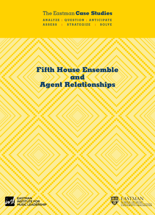 Immerse in the Chicago-based chamber music group’s culture of collaboration and education, while witnessing the pros and cons of artist booking agents.
Fifth House Ensemble and Agent Relationship
