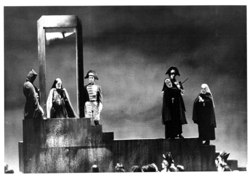 9 ESPA 8x10 9-2 = R802-28 Scenes from Eastman Opera Theater’s 1969 production of Dialogues of the Carmelites, the first of five EOT productions to date.