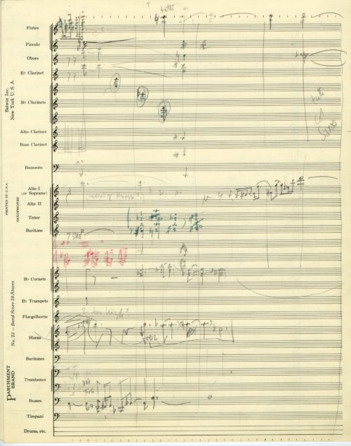 Draft score of movement 2.