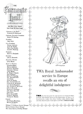Carnegie Hall program 3 033 Carnegie Hall program 3 033