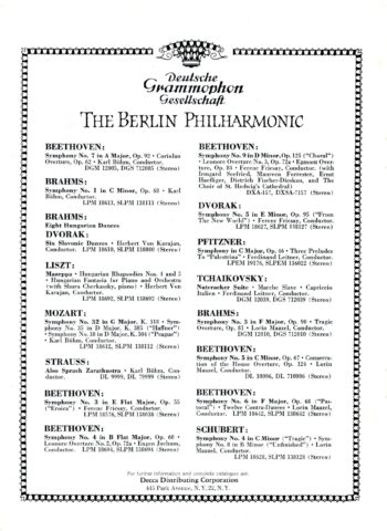 Carnegie Hall program 3 033 Carnegie Hall program 3 033