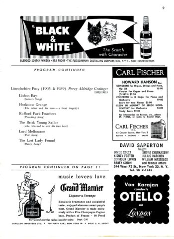 Carnegie Hall program 9 039 Carnegie Hall program 9 039