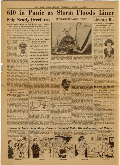 Daily Mirror, August 26, 1924,
