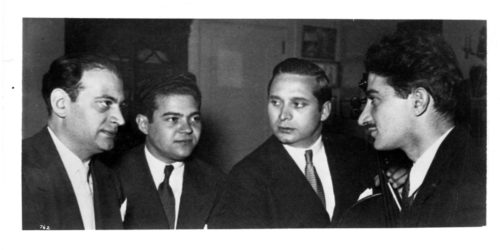 Undated photograph of the members of the Gordon String Quartet. Eastman School Photo Archive.