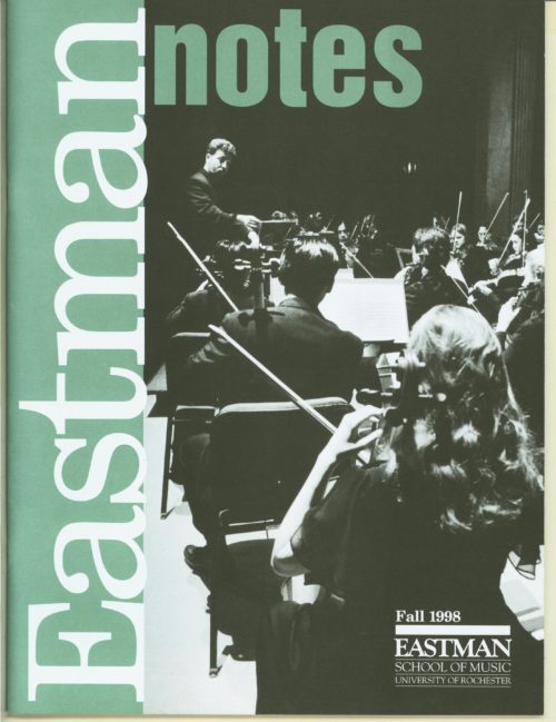 Eastman Notes fall 1998 front cover