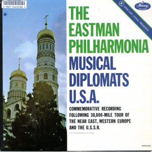 A commemorative recording that was issued in the months following the landmark three-month tour, and that featured several of the works included in the tour’s concert programming.