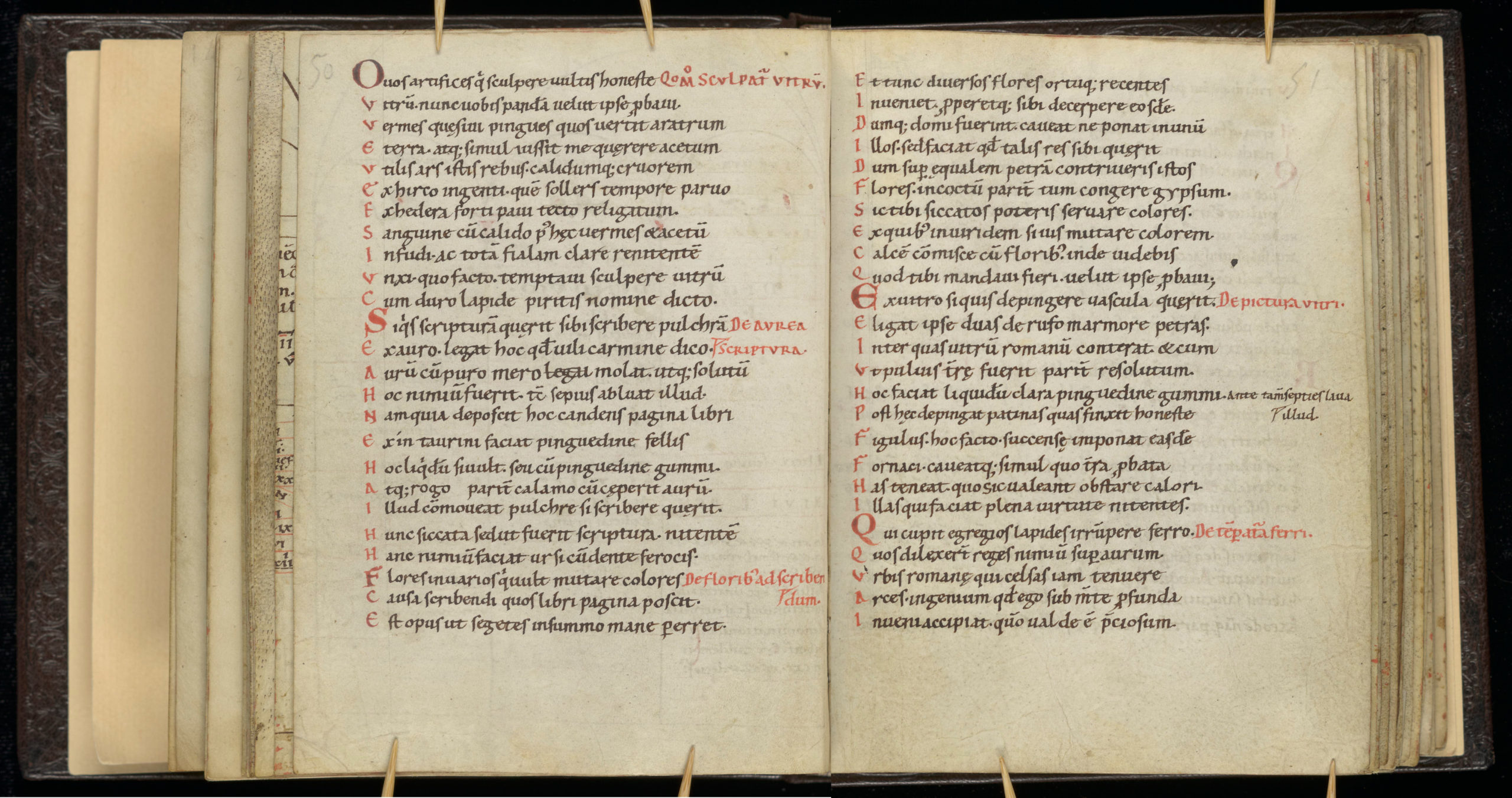 Eraclius, De coloribus (pages 50-51)
