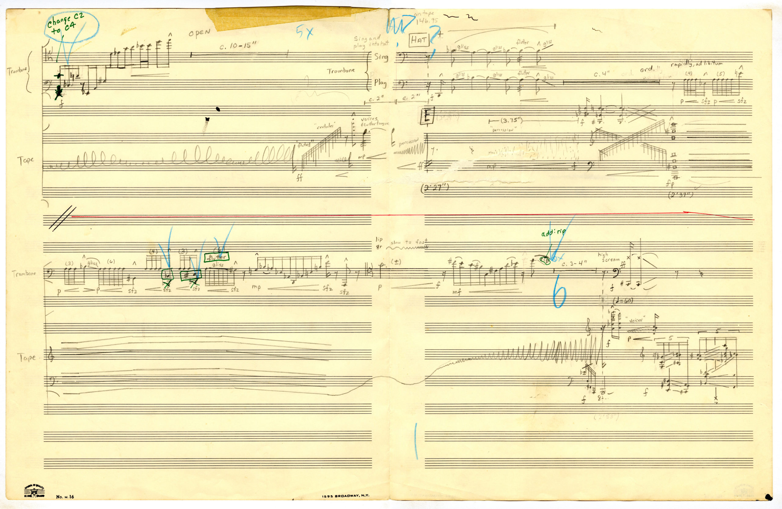 Eternal winter, pencil draft, folio 4