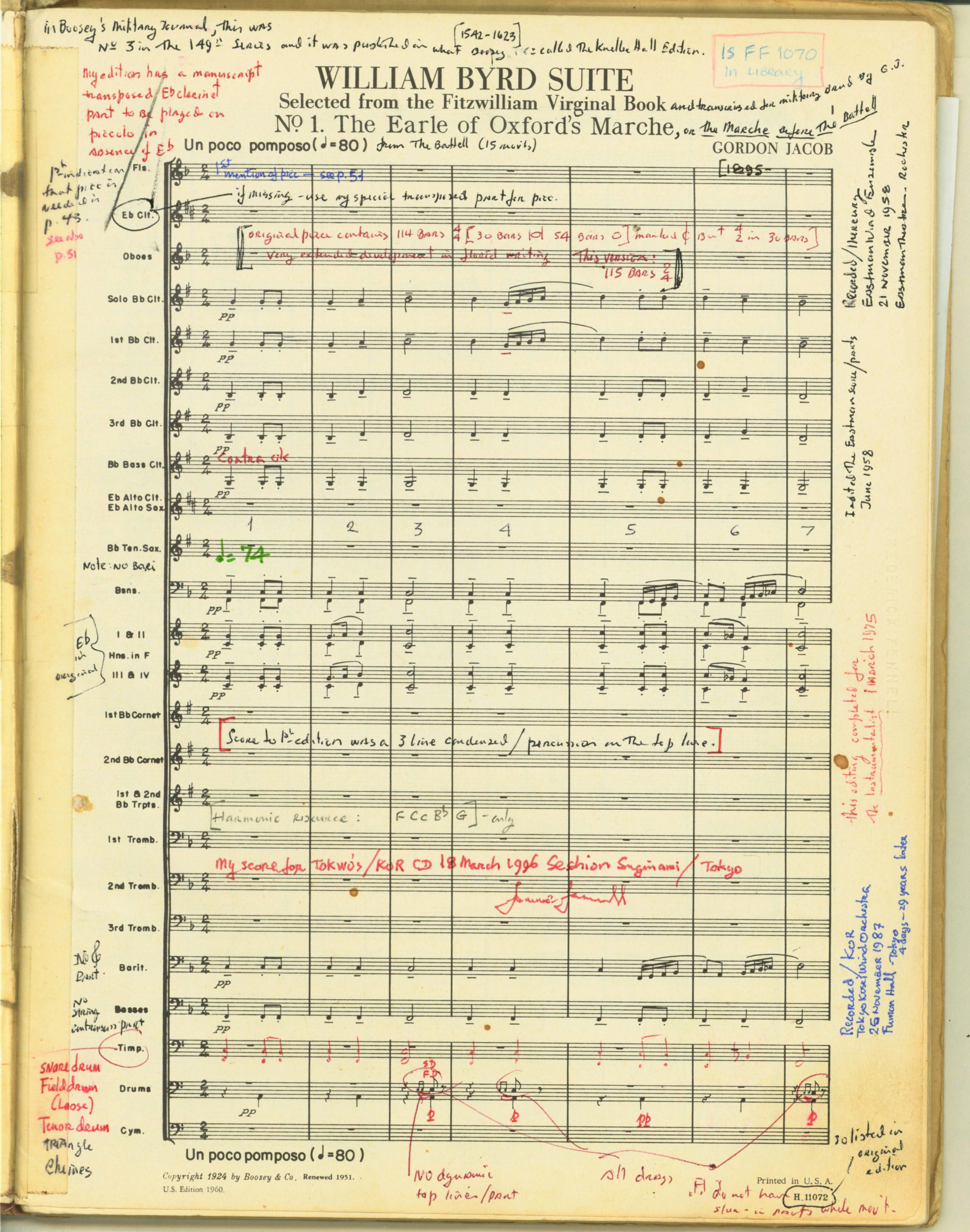 FF1070 first page of music