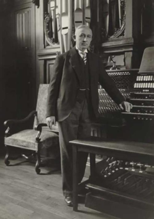 Falcinelli, Rolande_Box 39-2 (photo of Marcel Dupre from publicity circular)