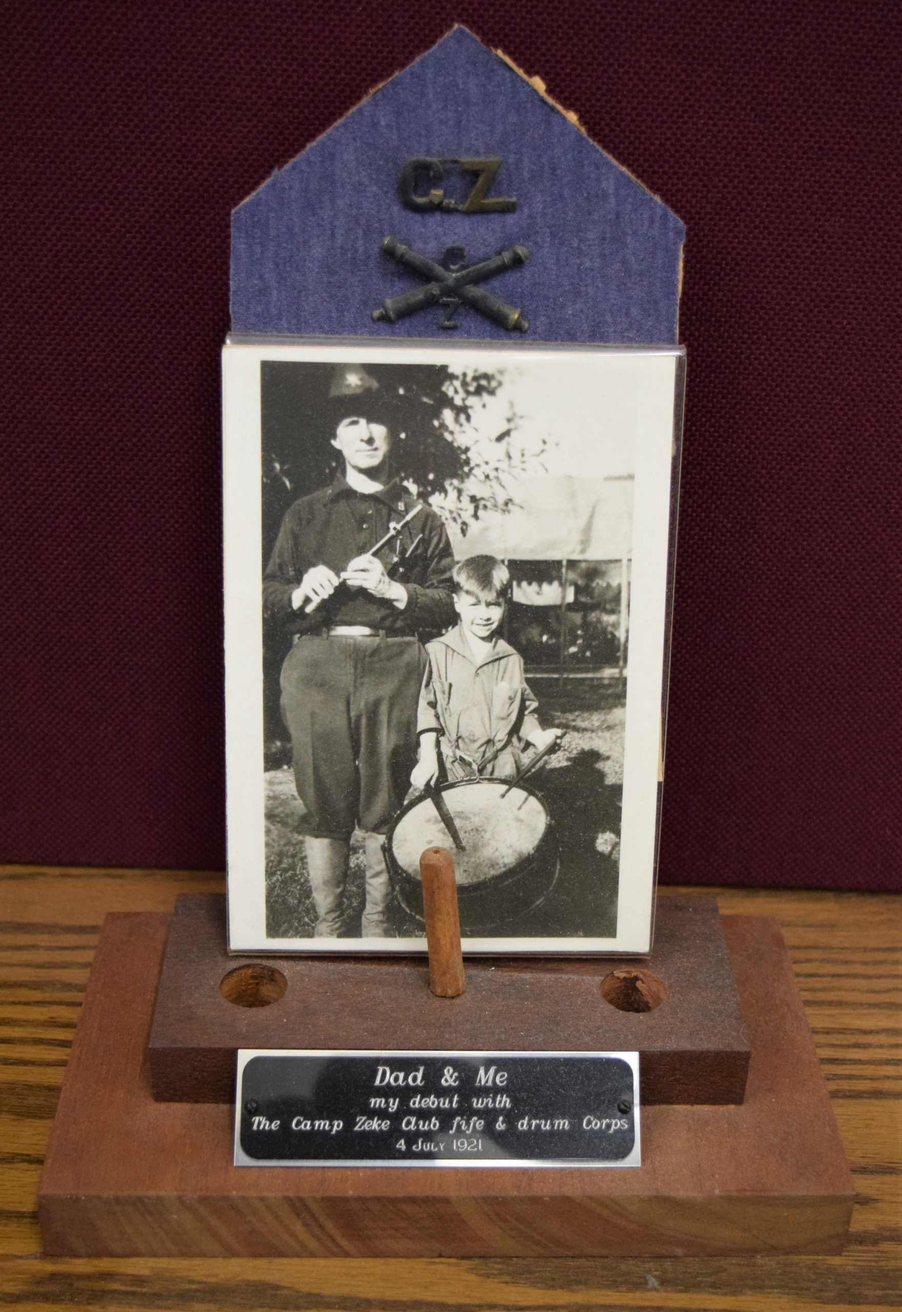 Fennell’s debut with Camp Zeke Club Fife and Drum Corps (1921) Fennell’s debut with Camp Zeke Club Fife and Drum Corps (1921)