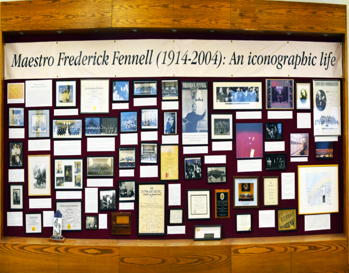 Artifacts from the Frederick Fennell Collection