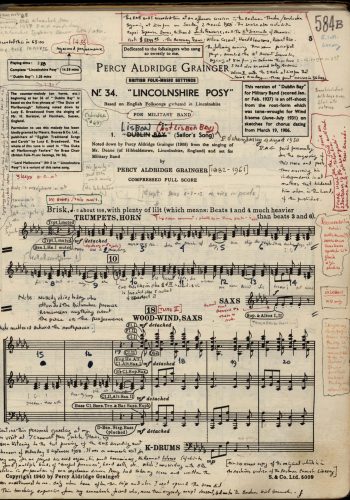 Frederick Fennell Lincolnshire Posy Score Page 1