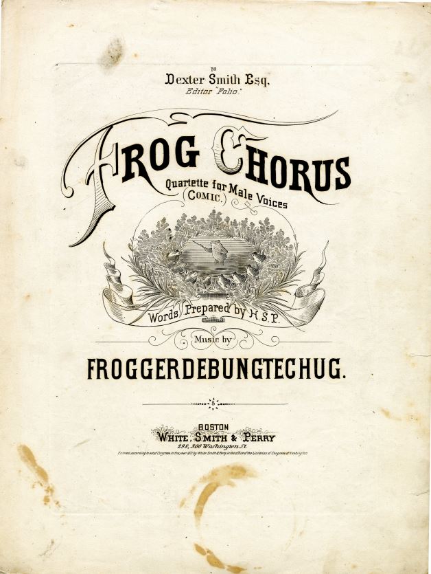 US Sheet Music Collection Sibley Music Library