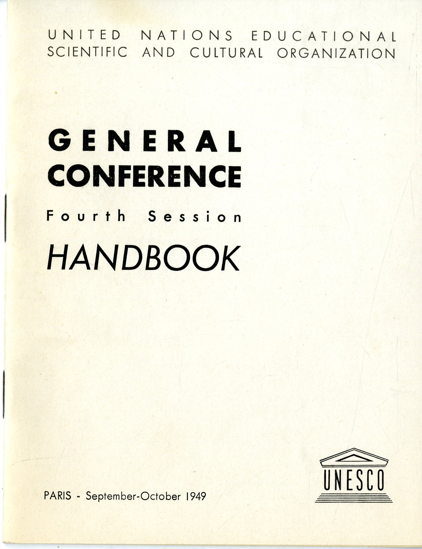 General Conference Handbook front cover