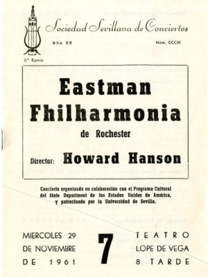 HH 2005 box 53-10 Seville program page 1 HH 2005 box 53-10 Seville program page 1