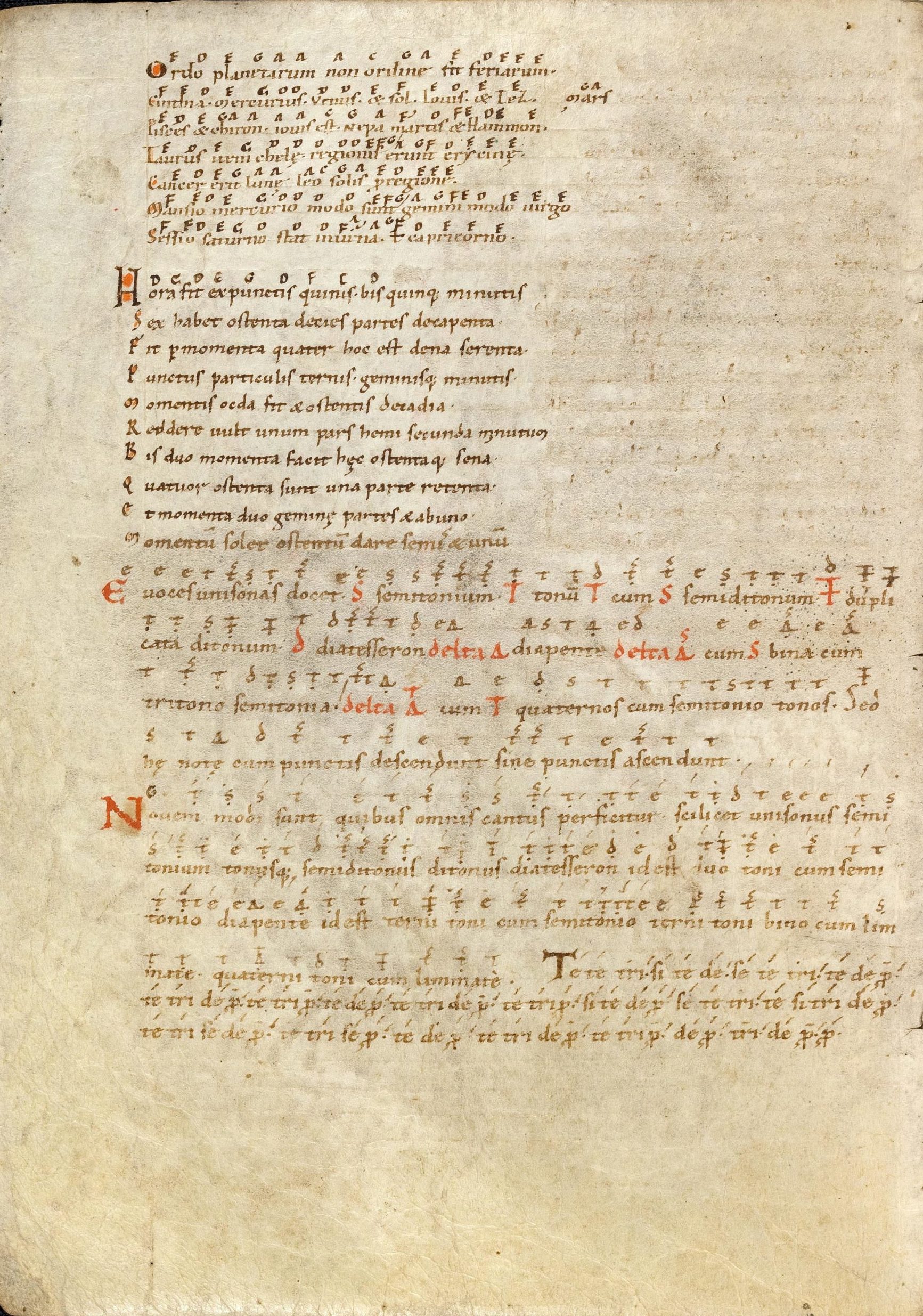 Hermann, E voces unisonas with neumes (Karlsruhe 504 folio 33v) Hermann, E voces unisonas with neumes (Karlsruhe 504 folio 33v)