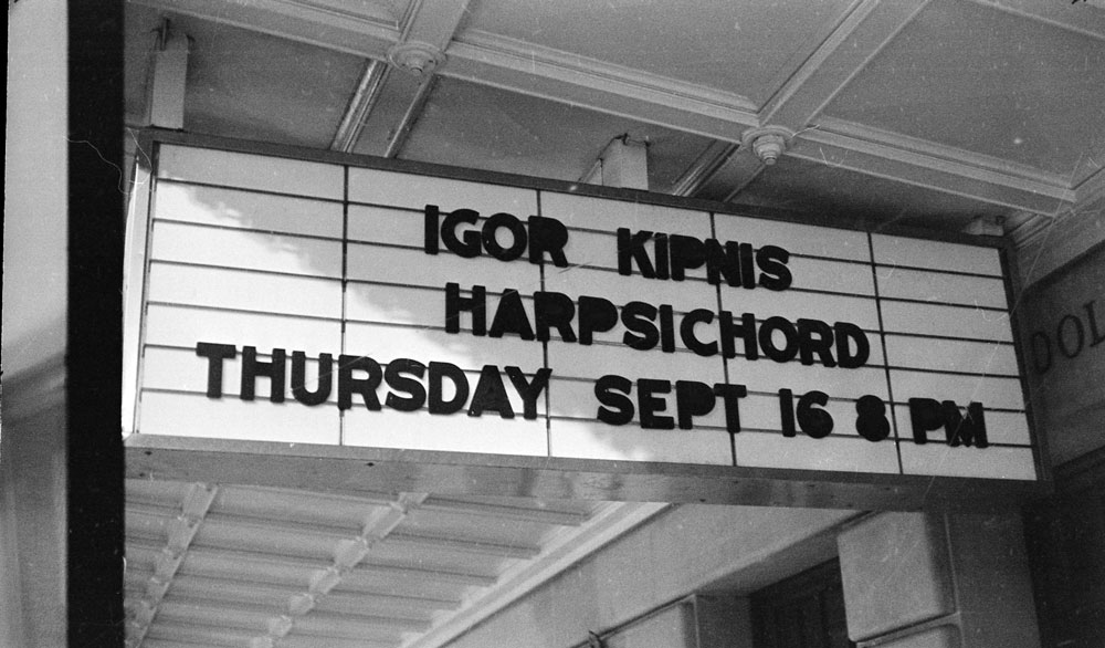 Igor Kipnis Marquee