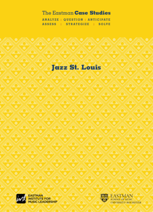 Jazz St. Louis is the third-largest not-for-profit jazz institution of its kind in the United States. Suggest improvements to its programming and structure in light of its mission.
Jazz St. Louis