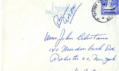 Letter 1960 March 29 envelope