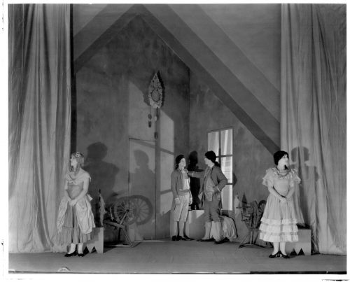 scenes from Flotow’s Martha as staged in Kilbourn Hall by the Rochester American Opera Company