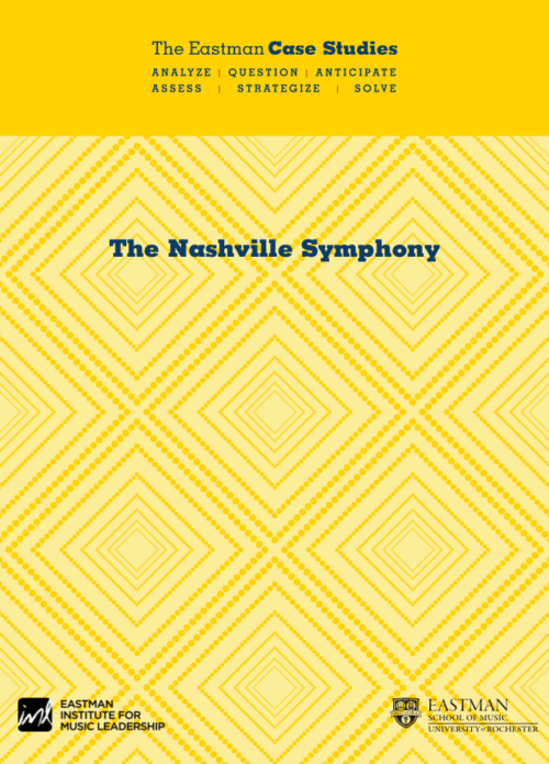 Explore major challenges in the history of the Nashville Symphony and observe the trust built between administration and musicians through an open culture of communication.
The Nashville Symphony