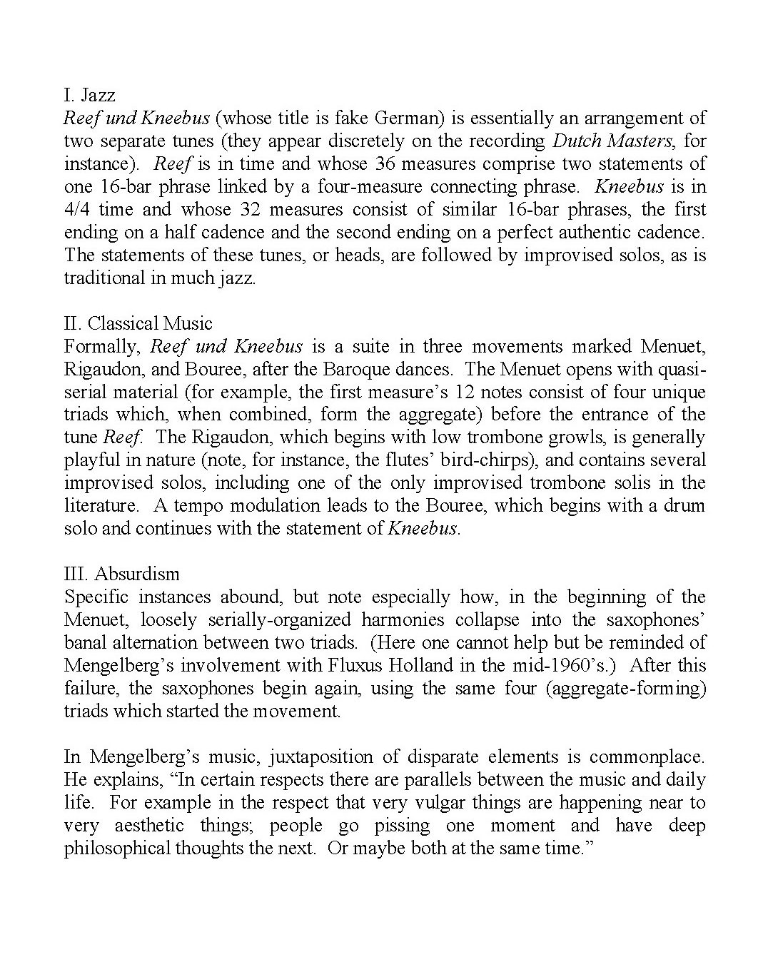 OSSIA concert program (March 21, 2003), page 4