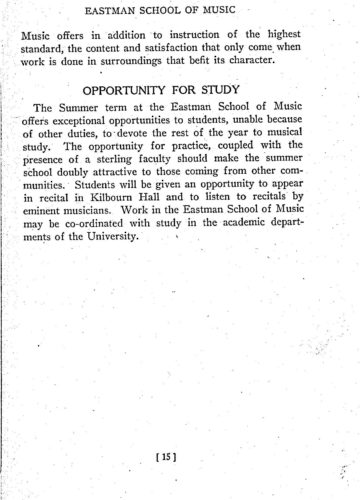 Official Bulletin 1922 summer session 15 Official Bulletin 1922 summer session