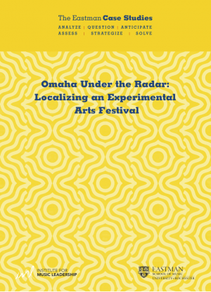 Examine how an experimental arts festival continues to focus on the local community in the face of increasing national interest and outside funding.
Omaha Under the Radar: Localizing an Experimental Arts Festival