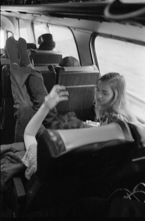 Ouzer R2766-32A Shots of Eastman Philharmonia members on the road during their five-day tour, together with the surrounding scenery.