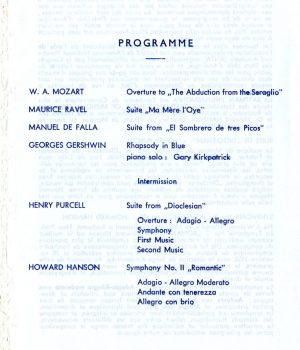 Philharmonia program 10 December 1961 page 3