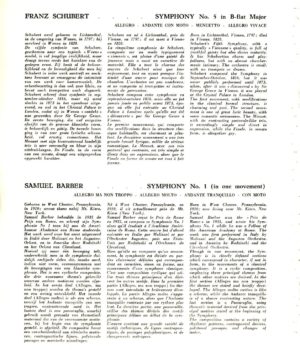 Philharmonia program 11 December 1961 page 3 Philharmonia program 11 December 1961 page 3