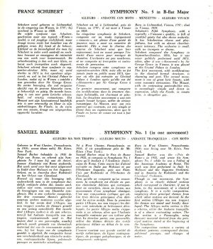 Philharmonia program 11 December 1961 page 3