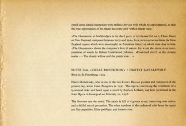 Philharmonia program 5 December 1961 page 6 Philharmonia program 5 December 1961 page 6