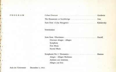 Philharmonia program 5 December 1961 page 9