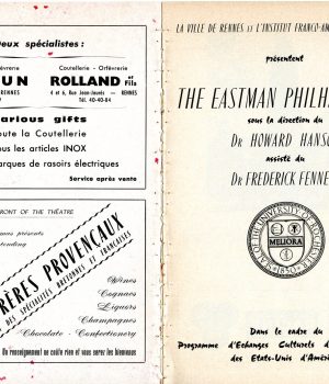 Philharmonia program 7 December 1961 page 2-3