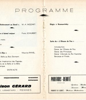Philharmonia program 7 December 1961 page 8-9