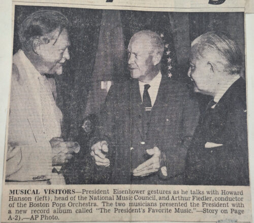 Printed in The Evening Star, September 10, 1956. photo printed in the evening star